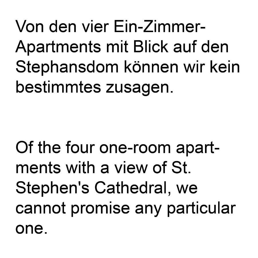 Pension Sacher - Apartments Am Stephansplatz 비엔나 외부 사진